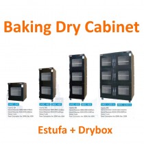 Armario Desumidificador com estufa - DRYBOX - Baking DRYBOX