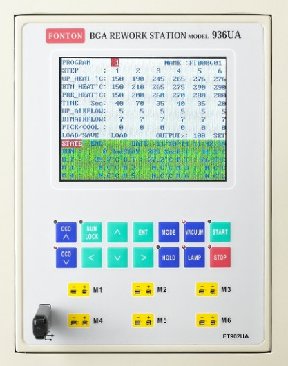 Sistema controlado por painel Touch Panel LCD